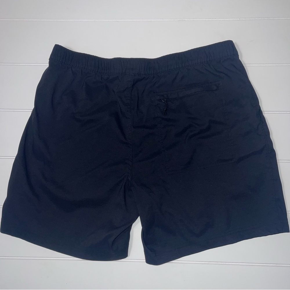 The North Face Black Nylon Drawstring Elastic Waist Shorts L - Picture 3 of 5